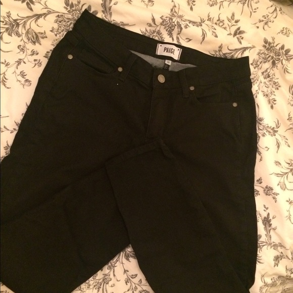 Black Paige verdugo crop