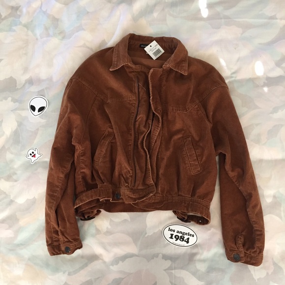 Brandy Melville Brown Corduroy Jacket
