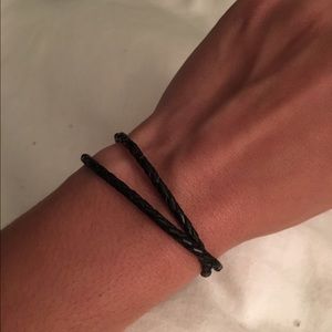 Leather Pandora bracelet