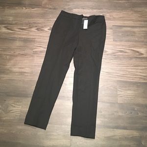 NEW with TAGS black stretch pants slim