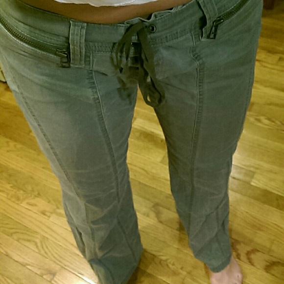 Express Pants & Jumpsuits Army Green Express Cargo Pants Poshmark