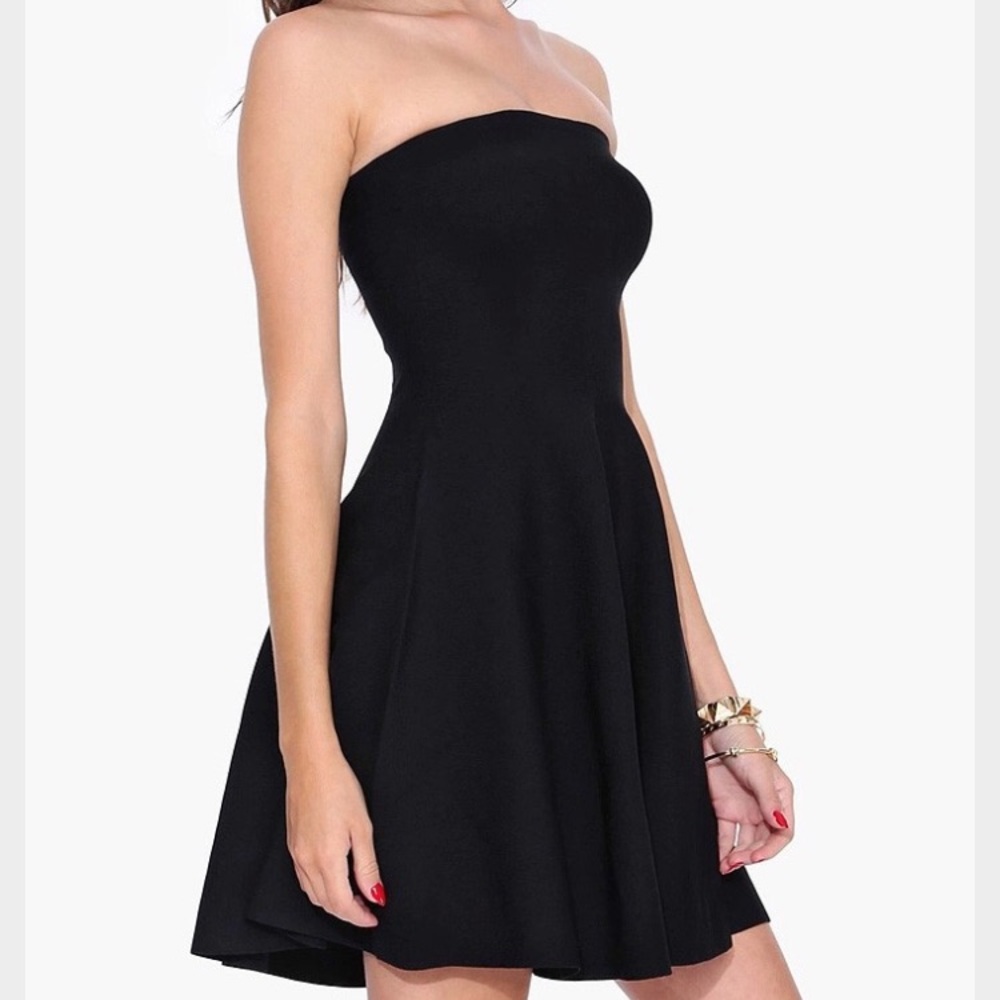 NWT EXPRESS strapless dress