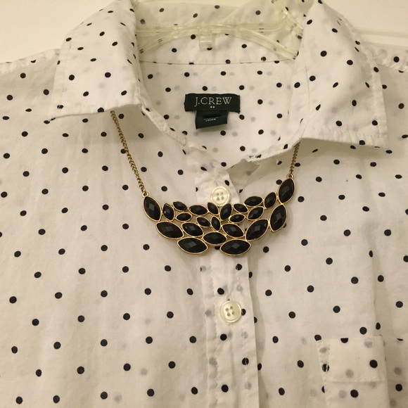 Black and gold necklace