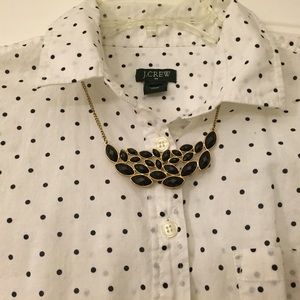 Black and gold necklace