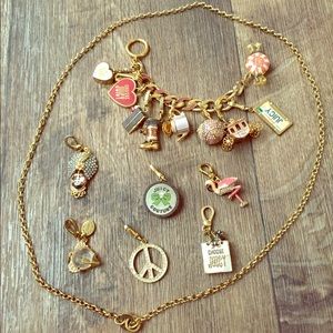 HUGE Vintage Juicy Couture Lot 14 charms + extras