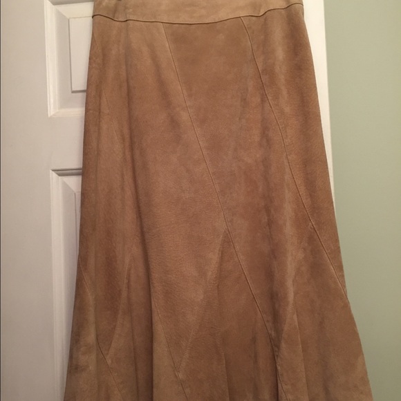 Context Suede Skirt