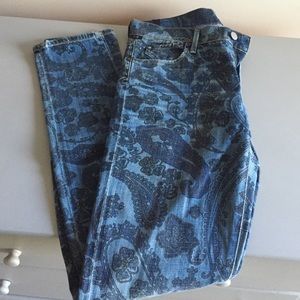 Citizens of humanity paisley jeans