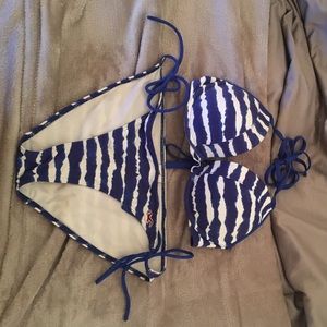 Hollister push up bikini set