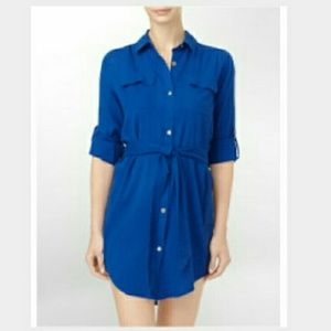 Cobalt blue Calvin Klein summer dress