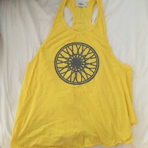 Yellow Soul Cycle Tank! Size M