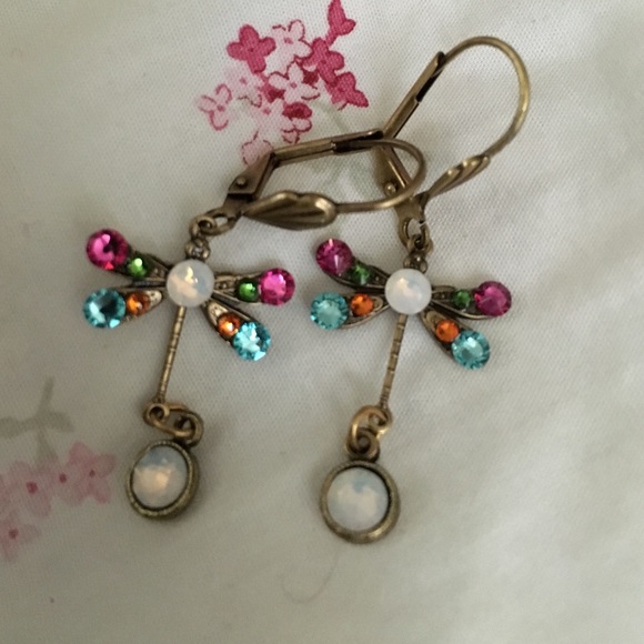 Dragonfly earrings