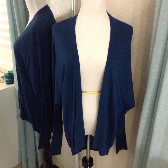 Express Sweaters - Deep Blue Lightweight Sweater