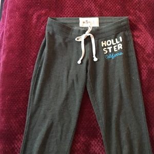 Gray Hollister sweatpants