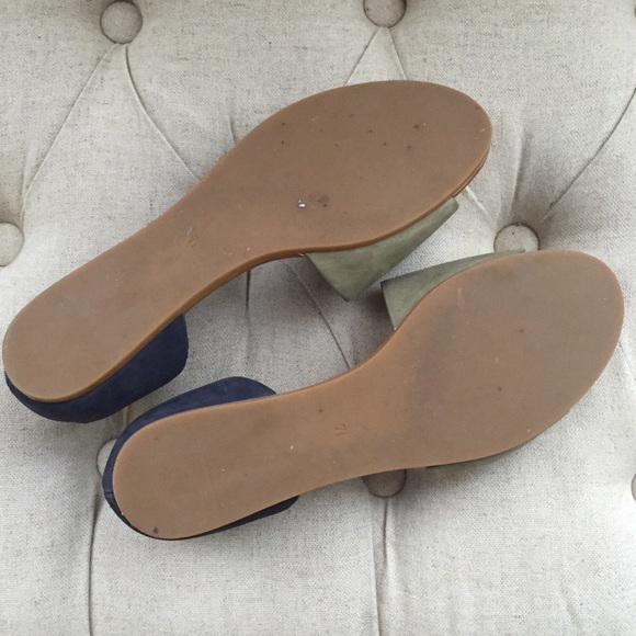 Madewell Thea Sandal in Colorblock 7.5 - Picture 3 of 4