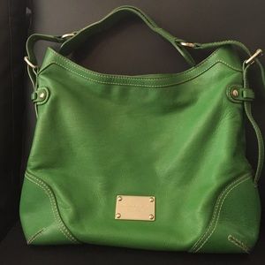 Michael Kors Leather Hobo B-0811 in Green