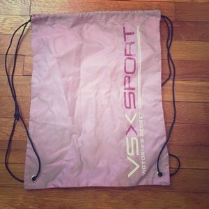 Victoria Secret drawstring bag
