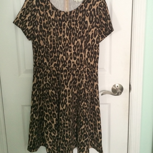 Kate spade leopard dress