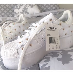 Adida OC Superstar Plat. New with tag and box