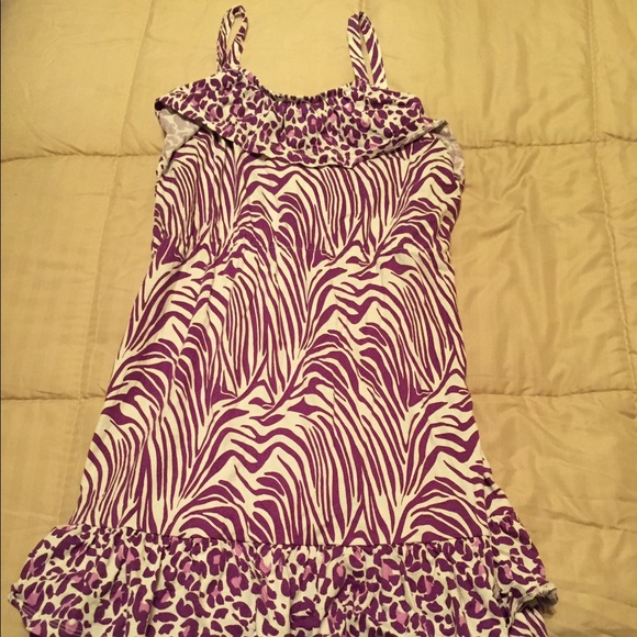 Girls animal print sundress