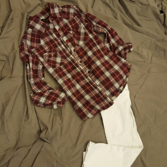 Womens country button up top