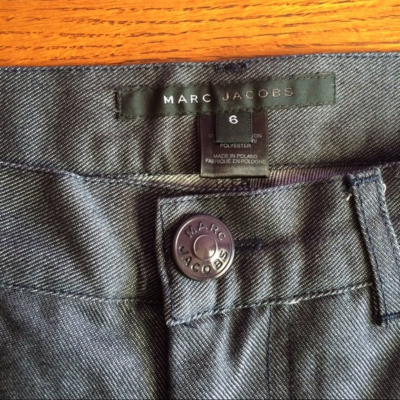 🚨SOLD🚨NWOT Marc Jacobs Coated Denim Jeans Size 6 - Picture 2 of 4