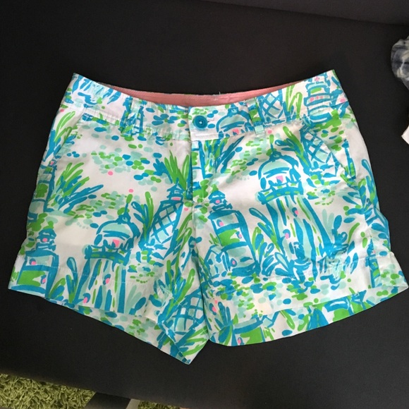 Lilly Pulitzer turquoise shorts