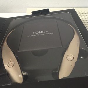 New in box LG tone infinim headphones.