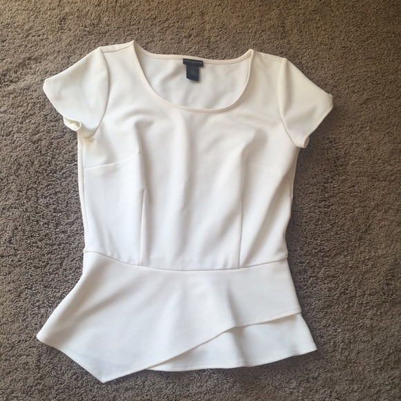 Ann Taylor peplum top