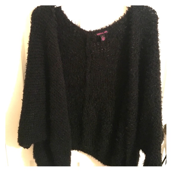 black cardigan