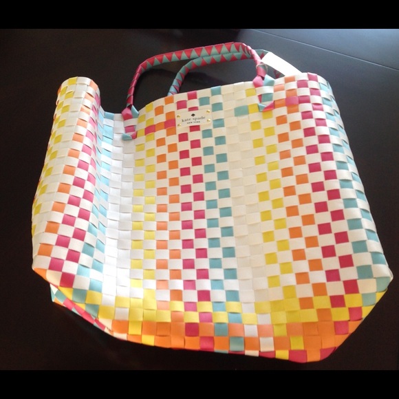 🆕💃🏼HP🎉KATE SPADE NEW YORK BEACH TOTE - Picture 4 of 4