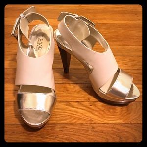 Michael Kors Two-Toned Platform Stilettos