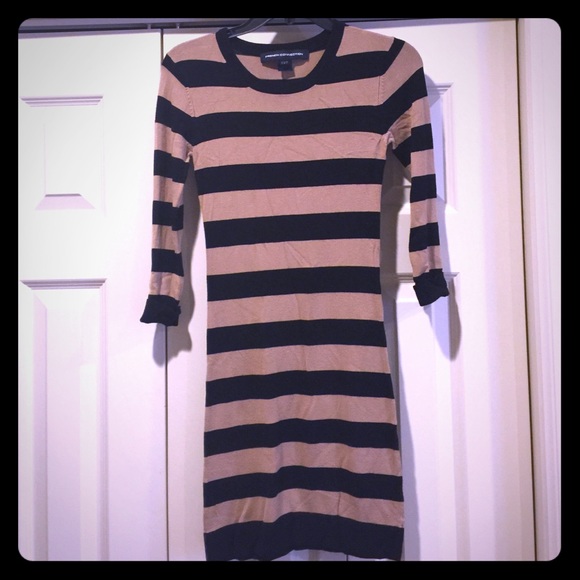 French Connection striped dress