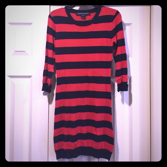 French Connection striped dress (size 4)