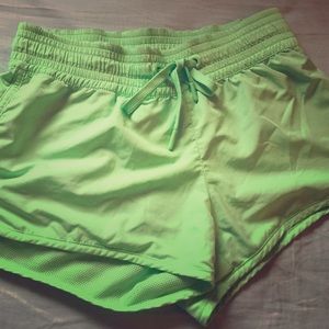 H&M athletic or running shorts.