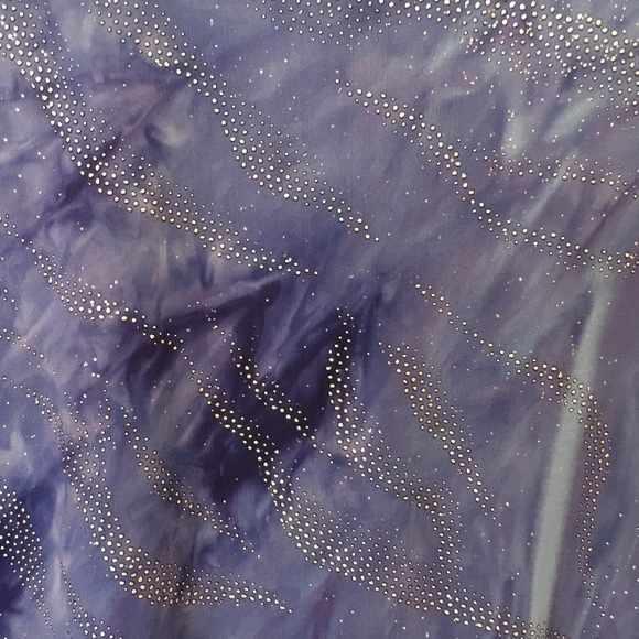 JM Collection Plus Size Butterfly-Sleeve Printed T - Picture 3 of 3