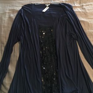 Old Navy top with sequin detail. New with tags!