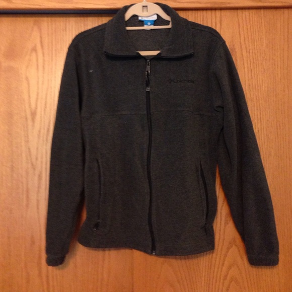 dark gray columbia jacket