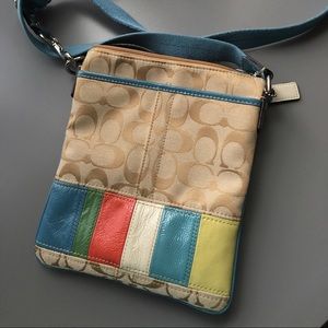 Coach cross body purse