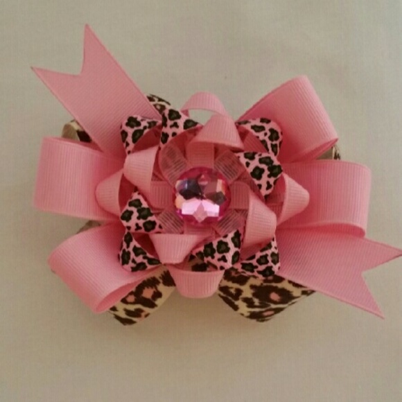 3 in 1 Detachable Cheetah Bow