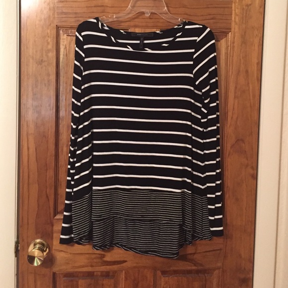 BCBG striped top