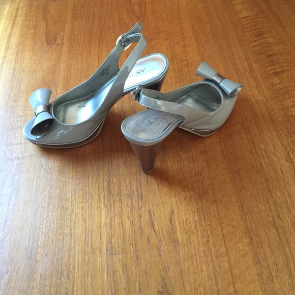 Patent leather heels