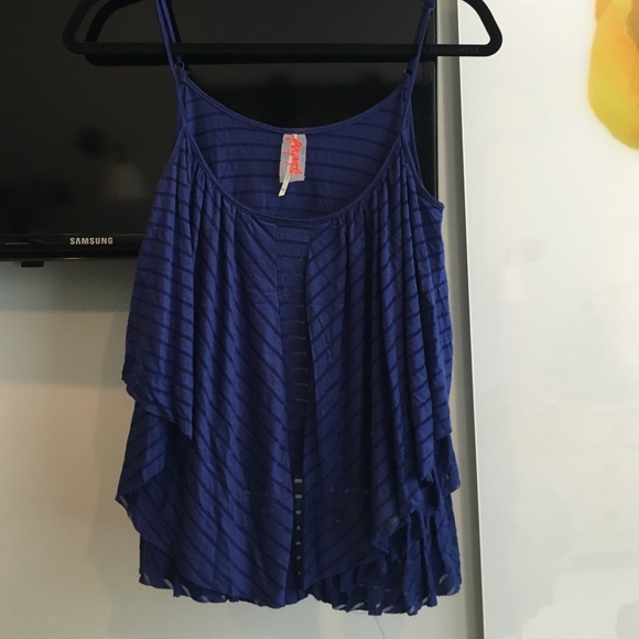 Ruffled tank