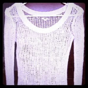 Adorable white cover sweater