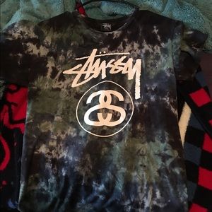 Stussy tie dye tee