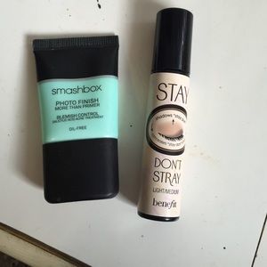 Smashbox primer and Stay don't stray primer
