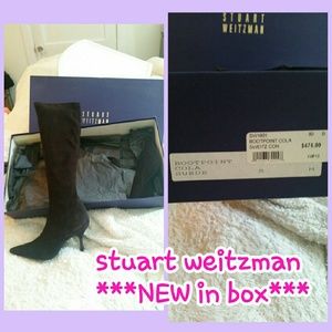 **NEW** Stuart Weitzman suede boots