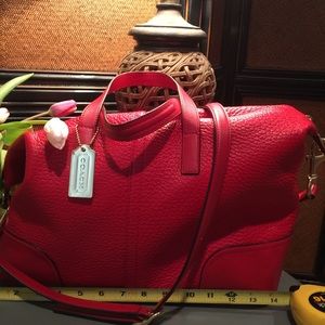Chili pepper red Coach bag