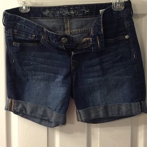 Express jean shorts