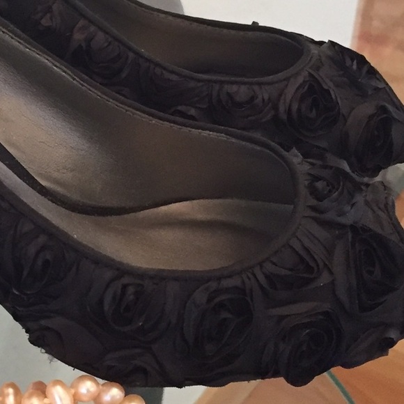 CHINESE LAUNDRY Stunning Black Open Toe Heels - Picture 4 of 4