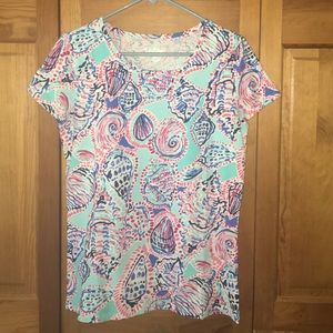 Lilly Pulitzer 'Shell Me About It' top